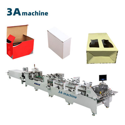 Karton/golfdoos Dual-Lock Bottom Glue Spreader High Speed Folder Gluer Machine 1300*JGKW