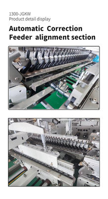 Karton/golfdoos Dual-Lock Bottom Glue Spreader High Speed Folder Gluer Machine 1300*JGKW