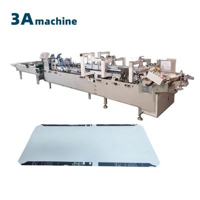 Dubbelzijdige doos plakmachine CQT-800BS Automatische boekenbekledingsmachine voor het binden van hardcover