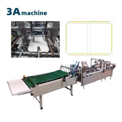 CQT-800BS Automatische boekenbekledingsmachine voor het presenteren van mappen Gluermachine voor kleine dozen