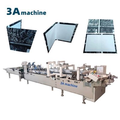 CQT**800BS Automatische boekomslagvouw- en lijmmachine voor het liemen van doosmappen