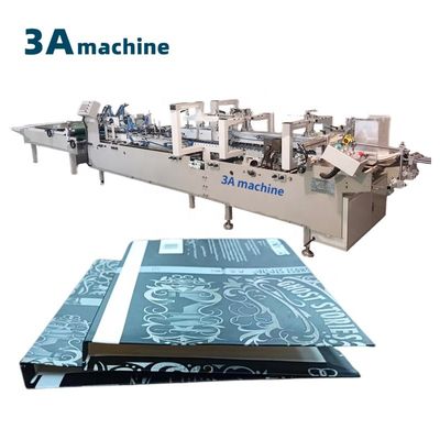 Boekomslag Double Side Folder Gluer Machine met Max Liner Speed van 250 meter/minute
