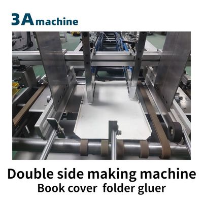 8.25M*1.2M*1.3M Automatische boekomslag Dubbelzijdige plakmachine 650mm Maximale grootte