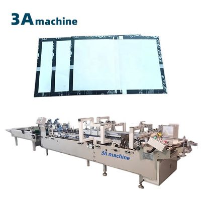 Gemakkelijk te bedienen Boekdoek Side Plakmachine Box vouw Gluing Edge Gluing Machine