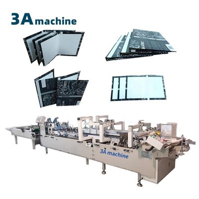 Doos ontvouwde minimale grootte 150 mm CQT-800BS Automatische boekenbekleding zijdelingse plakmachine