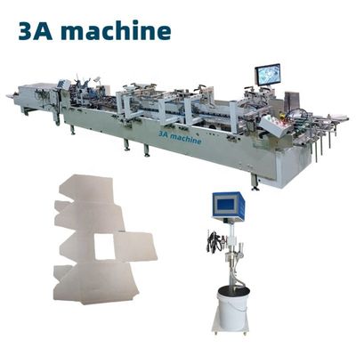 10KW CQT-1100 Verbeterde automatische onderslot-folderlijm voor de productie van kartonnen dozen