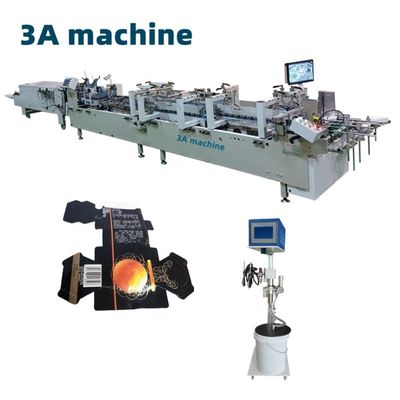 10KW automatisch voedingspapier CQT-1100 Verbeterd type folder lijm voor automatische thee doos