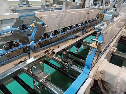 Verbeterd type CQT-900 Automatische onderste vergrendeling Gluer voor snel vouwen en lijmen