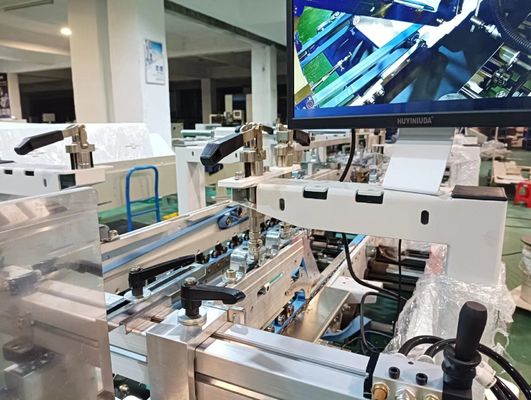 Verbeterd type CQT-900 Automatische onderste vergrendeling Gluer voor snel vouwen en lijmen