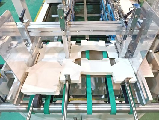 Verbeterd type CQT-900 Automatische onderste vergrendeling Gluer voor snel vouwen en lijmen