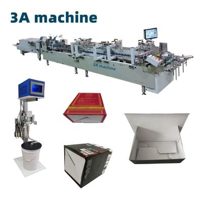 10*1,2*1,3m CQT-900 Verbeterde automatische onderslot-folderlijm voor zware dozen