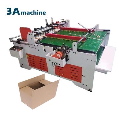 CQT-1800JGKW Halfautomatische gegolfde kartonpers, vouwlijm 2360*2300*1250 mm