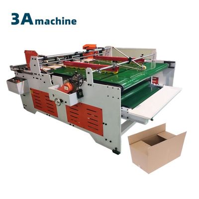 Computerized Wave Machine CQT2400 Semi-Automatic Folder Gluer voor Wave Box