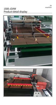 Computerized Wave Machine CQT2400 Semi-Automatic Folder Gluer voor Wave Box