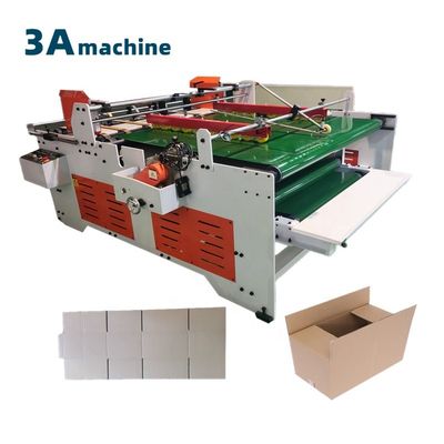 CQT-1500JGKW half-automatische folderglue-lijmmachine voor een file folder golfkast