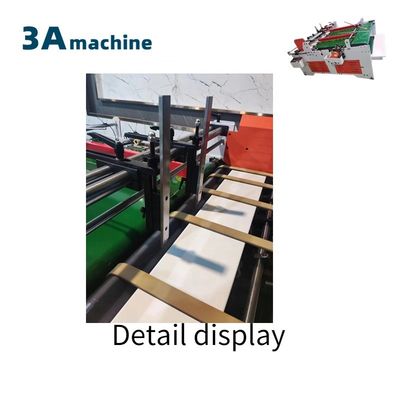 CQT-1500JGKW half-automatische folderglue-lijmmachine voor een file folder golfkast