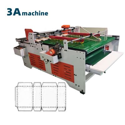 CQT-1800JGKW Halfautomatische golfkartonpers voor folderlijm
