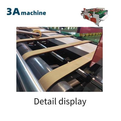 1600 KG Capaciteit CQT2400 Semi-Automatische Gluer voor Glijmachine