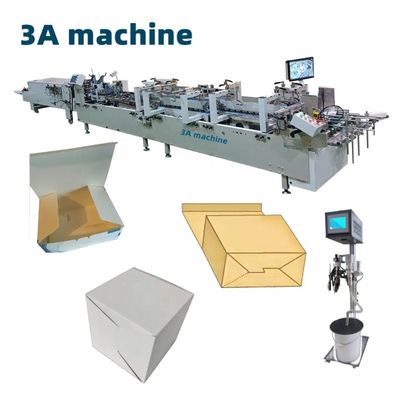 Automatische plaatkleefmachine CQT-900 Verbeterd type met wateroplosbaar koud lijm