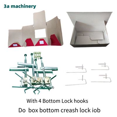 Totale lengte 9,6 m. Automatische slot-bodem vouwlijm voor vouwmachine voor kartonnen dozen