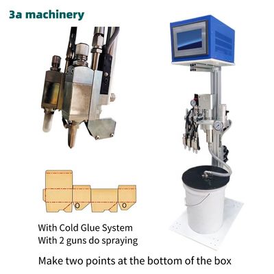 Totale lengte 9,6 m. Automatische slot-bodem vouwlijm voor vouwmachine voor kartonnen dozen