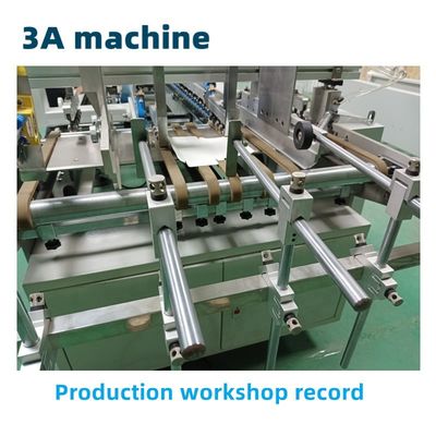 3.5m*1.1m*1.4m CQT-800 Box Folder Gluer Machine voor rechtlijnig vouwen en lijmen van dozen