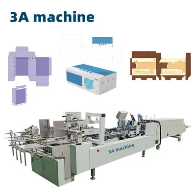 PLC-gestuurd CQT-800 Automatische folderglueermachine voor karton en gegolfde dozen