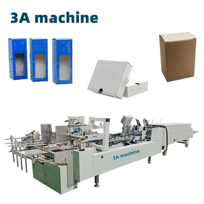 Papiervouwmachine voor CQT 800 karton/golfmatig rechtlijnig doosje mini vouwlijm