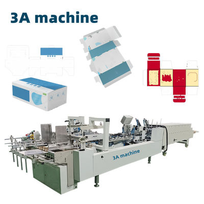 CQT 800 Karton/Gorrigeerde rechte lijndoos Automatische kartonnen doos Gluwermachine
