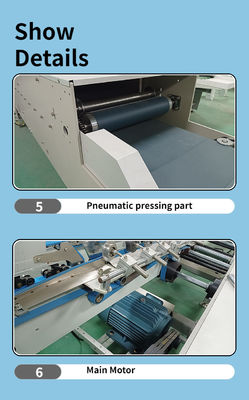 CQT 800 Karton/Gorrigeerde rechte lijndoos Automatische kartonnen doos Gluwermachine