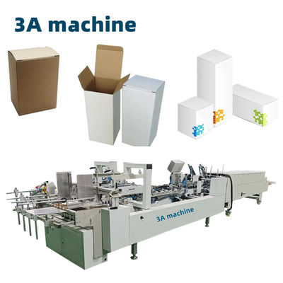 CQT 800 Karton/Gorrigeerde rechte lijn doos semi-automatische folder gluurmachine