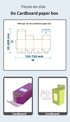 Karton/Gorrigeerde rechte lijn doos Automatische twee stukken karton folder Gluer Machine