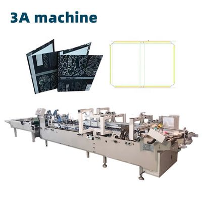 250 m/min. Snelheid PLC Kerncomponenten CQT-800BS Automatische boekenbekleding zijdelingse plakmachine