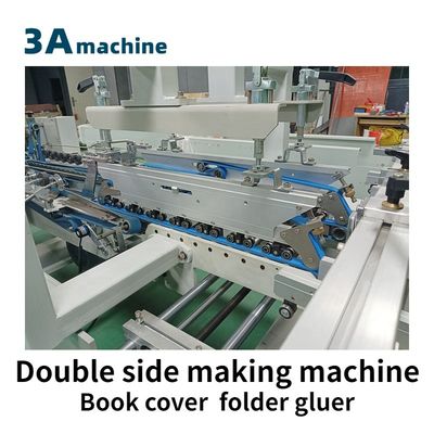 250 m/min. Snelheid PLC Kerncomponenten CQT-800BS Automatische boekenbekleding zijdelingse plakmachine