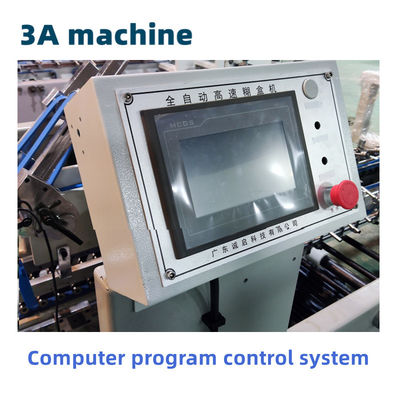 Hooggeautomatiseerde CQT-650 zijdelingslijmdoos vouw- en lijmmachine voor snelle productie