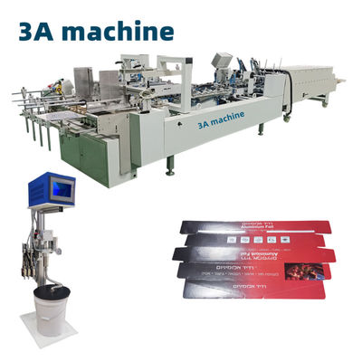 CQT-800 Automatische folderglueermachine voor aluminiumfolie en tinfolieverpakkingsdoos