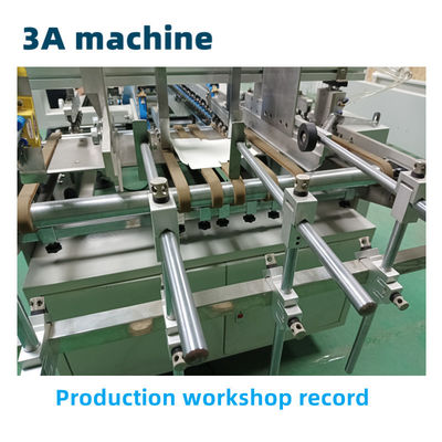 Automatische aluminiumfolie en tinfolie verpakkingsdoos Kleefmachine CQT-800