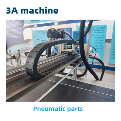 Automatische kartonnen glijmachine met eenvoudige bediening en houten verpakkingsmateriaal