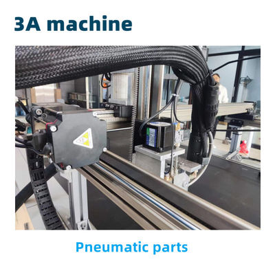 800*600 mm Kleefbereik Grootte Hot Melt Adhesive Spraying Machine voor doos vouwen en kleven