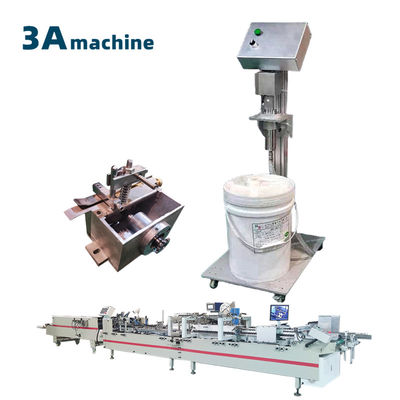 CQT-lijm toevoegen machine Automatische folder Gluer Box Folder vouw Gluing Machine