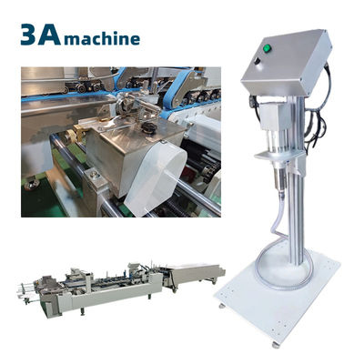 Gemakkelijk te bedienen PLC Core Components CQT-Automatic Glue Machine voor Box Folder Gluer