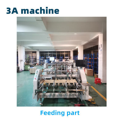 Maximale werkingssnelheid 300 m/min CQT-1300 automatische golfvormige vouwlijmmachine
