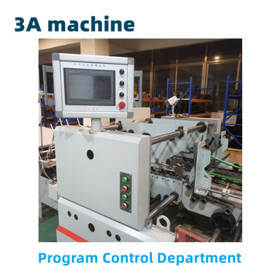 Maximale werkingssnelheid 300 m/min CQT-1300 automatische golfvormige vouwlijmmachine