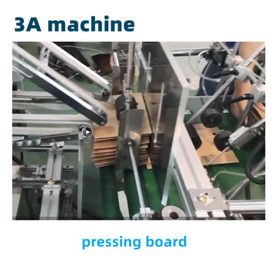 Maximale werkingssnelheid 300 m/min CQT-1300 automatische golfvormige vouwlijmmachine