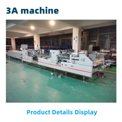 Maximale werkingssnelheid 300 m/min CQT-1300 automatische golfvormige vouwlijmmachine