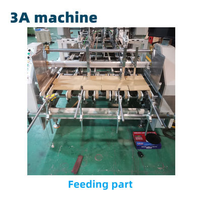 Spanning 380v CQT-1300 golfgrootte drielaagse fluitdoos Automatische vouwlijmmachine
