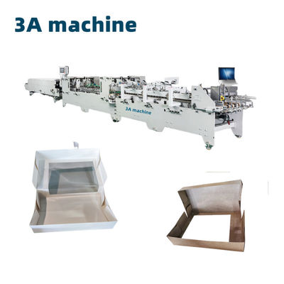 Snelheid Karton vouwmachine CQT-850 met 14m*1.3m*1.4m Afmetingen en 350 m/min snelheid