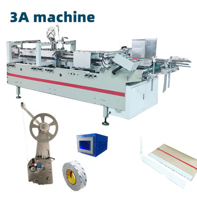 CQT-DSA2 Automatische dubbelzijdige kleefmachine voor het plakken van vouwlijm