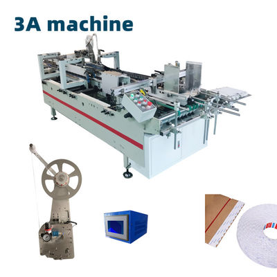 CQT-DSA2 Automatische dubbelzijdige kleefmachine voor het plakken van vouwlijm