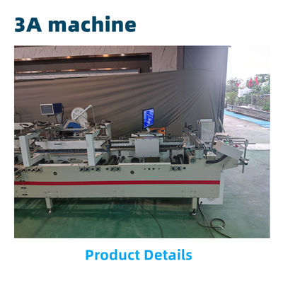 CQT-DSA2 Automatische dubbelzijdige kleefmachine voor het plakken van vouwlijm
